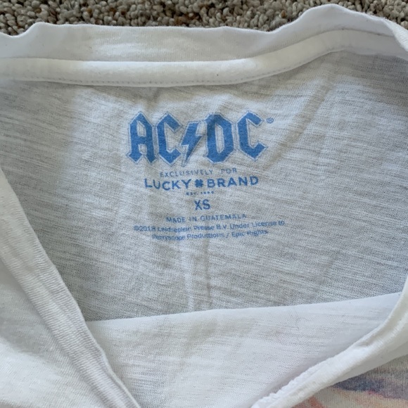 Lucky Brand AC/DC Logo Band Tee - Picture 7 of 14